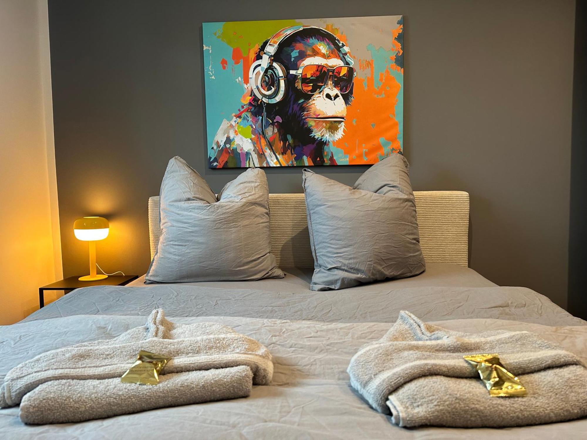 Apartment Moderne 50 Qm Monkey Rostock