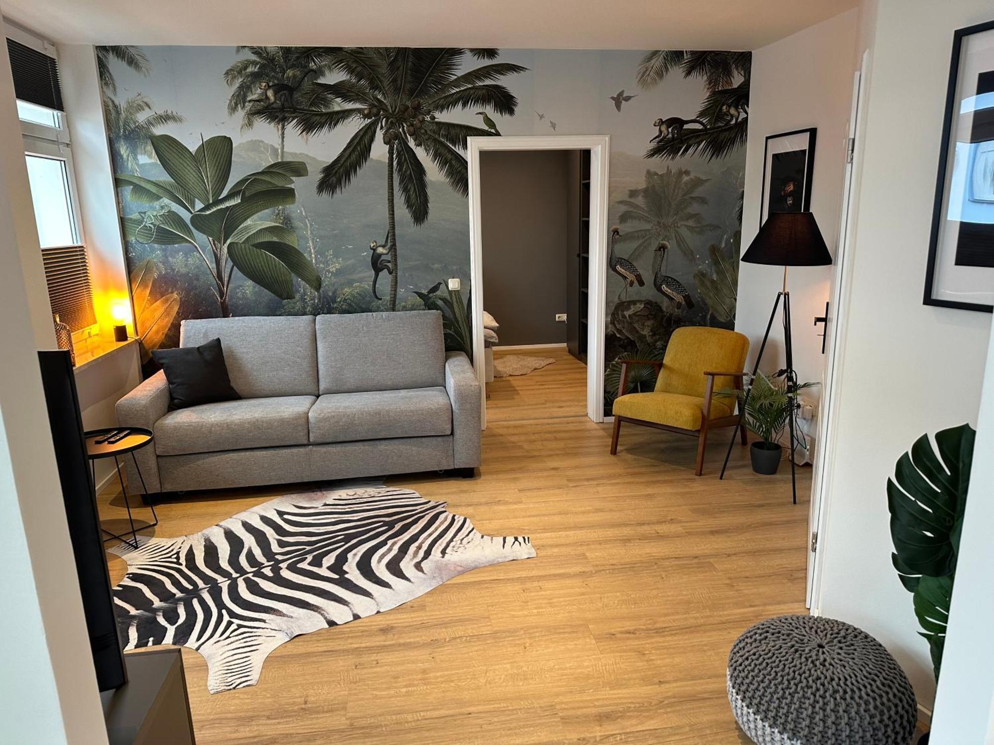 Apartment Moderne 50 Qm Monkey Rostock